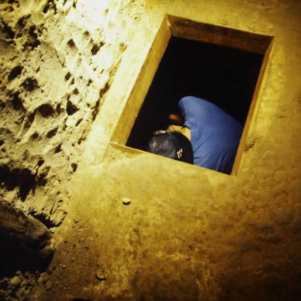 <span style="color: #000000 !important;font-size: 14pt">This trap door marks the entrance to a world most Americans would find difficult to imagine.</span>