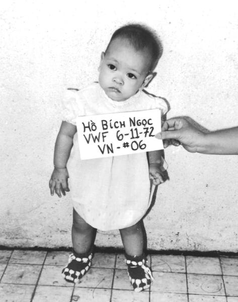 <span style="color: #000000 !important;font-size: 14pt">Jodi White was born Ho Bich Ngoc in 1972 in Vung Tau. Photo courtesy of Jodi Lee White Brooks.</span>