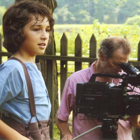 <span style="color: #000000 !important;font-size: 14pt">Actor Paolo Federico-O’Murchu with Director of Photography Kevin Cloutier</span>