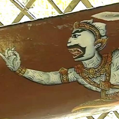 <span style="color: #000000 !important;font-size: 14pt">Depiction of Hanuman, the White Monkey God</span>