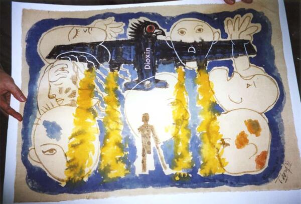 <span style="color: #000000 !important;font-size: 14pt">The Dioxin Bird by Pham Thanh Liem.</span>