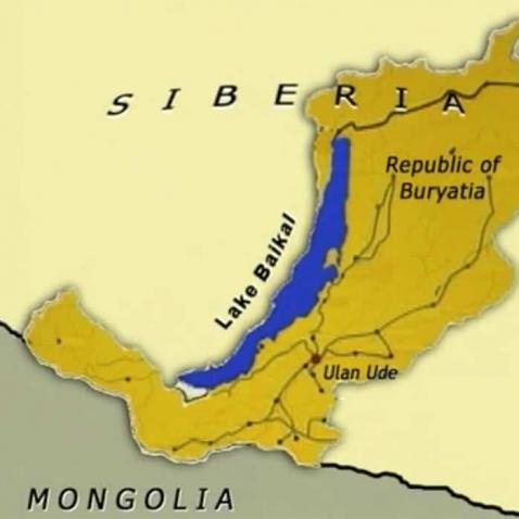 <span style="color: #000000 !important;font-size: 14pt">Map of Siberia shows Buryatia in relation to Mongolia, Lake Baikal and Irina's hometown, Ulan Ude</span>