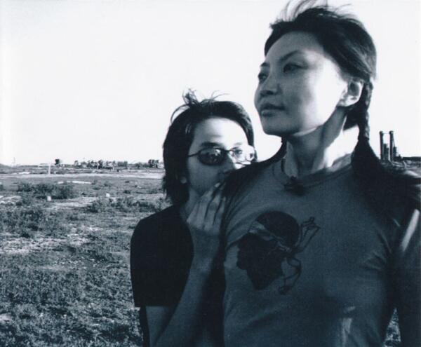 <span style="color: #000000 !important;font-size: 14pt">After publication of her autobiography, Pantaeva - a former Buryat tribeswoman - hopes to educate the world about their culture while bringing attention to their endangered language. She is shown here with her son Ruslan.</span>