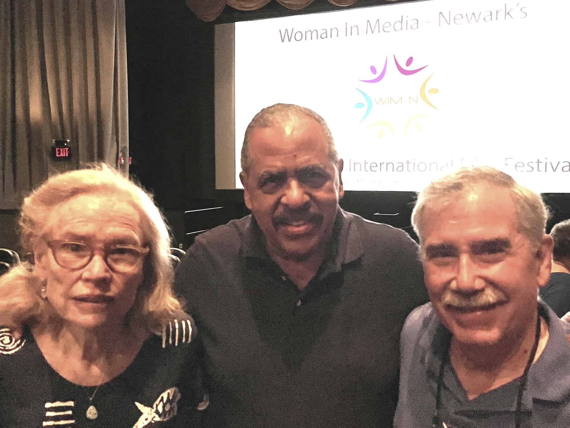 Producer Janet Gardner, Senior Producer Dick Nurse and CFO Fred Millner at the Women’s International Film Festival